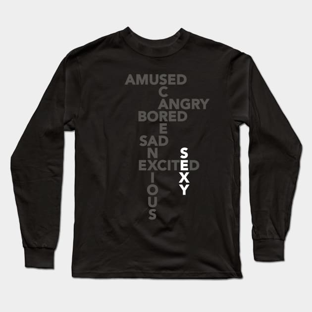 Sexy Emotion Sci Fi Shirt Long Sleeve T-Shirt by DCLawrenceUK